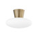 Brody One Light Flush Mount in Patina Brass (67|C5415-PBR)