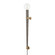 Rufus One Light Wall Sconce in Patina Brass (67|B6036-PBR)