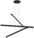 Presley LED Chandelier in Matte Black (423|C80843MB)