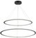 Victoria LED Pendant in Black (423|C66172BK)