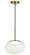 Jayce LED Pendant in Aged Gold Brass (423|C60511AGWH)