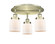 Ballston Urban Three Light Flush Mount in Antique Brass (405|916-3C-AB-G51)