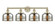 Edison Four Light Bath Vanity in Antique Brass (405|616-4W-AB-G78)