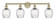 Edison Four Light Bath Vanity in Antique Brass (405|616-4W-AB-G292)