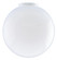 Polycarbonate Shade Glass in White (88|8186900)