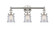 Edison Three Light Bath Vanity in Polished Nickel (405|616-3W-PN-G184S)