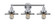 Edison Three Light Bath Vanity in Polished Chrome (405|616-3W-PC-M7-PC)