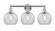 Edison Three Light Bath Vanity in Polished Chrome (405|616-3W-PC-G122-8)