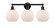 Edison Three Light Bath Vanity in Matte Black (405|616-3W-BK-G121-8)
