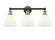 Edison Three Light Bath Vanity in Black Antique Brass (405|616-3W-BAB-GBD-751)
