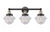 Edison Three Light Bath Vanity in Black Antique Brass (405|616-3W-BAB-G534)