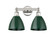 Edison Two Light Bath Vanity in Polished Nickel (405|616-2W-PN-MBD-75-GR)