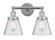Edison Two Light Bath Vanity in Antique Brass (405|616-2W-AB-G62)
