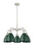 Ballston Five Light Chandelier in Satin Nickel (405|516-5CR-SN-MBD-75-GR)