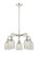 Ballston Five Light Chandelier in Polished Nickel (405|516-5CR-PN-G2511)