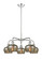 Ballston Five Light Chandelier in Polished Chrome (405|516-5CR-PC-G96)
