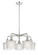 Ballston Five Light Chandelier in Polished Chrome (405|516-5CR-PC-G402)
