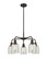 Ballston Five Light Chandelier in Oil Rubbed Bronze (405|516-5CR-OB-G259)