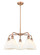 Ballston Five Light Chandelier in Antique Copper (405|516-5CR-AC-GBD-751)