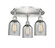 Ballston Three Light Semi-Flush Mount in Satin Nickel (405|516-3C-SN-G257)