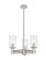 Downtown Urban LED Pendant in Satin Nickel (405|434-3CR-SN-G434-7SDY)