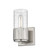 Downtown Urban One Light Wall Sconce in Satin Nickel (405|428-1W-SN-G428-7SDY)