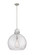 Downtown Urban One Light Pendant in Satin Nickel (405|410-1SL-SN-G410-18SDY)