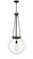 Essex One Light Pendant in Oil Rubbed Bronze (405|221-1P-OB-G202-16)