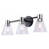 Davina Three Light Vanity in Matte Black (387|IVL1127A03BKN)