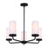 Malloy Five Light Chandelier in Matte Black (387|ICH2029B05BK)