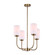 Novalee Four Light Chandelier in Gold (387|ICH1130A04GD)