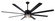 Ezra 72''Ceiling Fan in Matte Black (387|CP72EZR8BK)