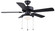 Eclipse 42''Ceiling Fan in Matte Black (387|CF42ECL5BK)