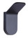 Lyla Robe Hook in Matte Black (387|BA105A02BK)