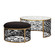 Kato Coffee Table and Ottoman in Havana Gold/Carbon (137|348TC32NHGCB)