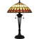 Tiffany Two Light Table Lamp in Matte Black (10|TF16143MBK)
