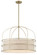 Gateway Park Six Light Pendant in Soft Brass (7|2156-695)