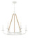 Lanton Six Light Chandelier in Sand White (7|2126-655)