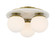 Orban Three Light Semi Flush Mount in Soft Brass (7|1206-695)