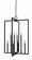 Andrew Eight Light Foyer Chandelier in Matte Black (8|L1186 MBLACK)