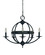 Aurora Five Light Chandelier in Matte Black (8|L1155 MBLACK)