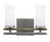 Belmont Two Light Bathroom Lighting in Graphite & Painted Distressed Wood-look (200|2712-GPDW-811)