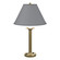 Simple Lines One Light Table Lamp in White (39|262072-SKT-02-SF1655)