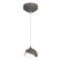 Brooklyn One Light Pendant in Natural Iron (39|161183-SKT-STND-20-02-GG0711)