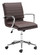 Partner Office Chair in Espresso, Chrome (339|109007)