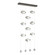 Gatsby LED Pendant in Dark Smoke (39|139056-LED-STND-07-CR)