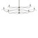 Willow Six Light Chandelier in Natural Iron (39|136352-SKT-MULT-20)