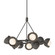 Brooklyn Nine Light Pendant in Oil Rubbed Bronze (39|131068-SKT-MULT-14-07-GG0711)