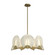 Callisto Seven Light Pendant in Modern Brass (39|131059-SKT-MULT-86-AR)