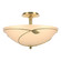 Leaf Three Light Semi-Flush Mount in Ink (39|126732-SKT-89-GG0052)
